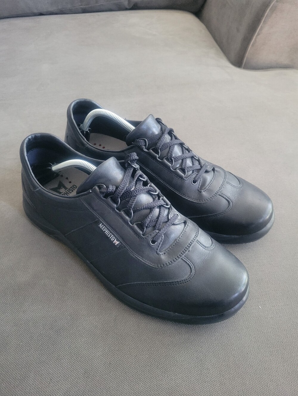 Mephisto Oxford Men’s Size 13 Black Leather Shoes Sneakers